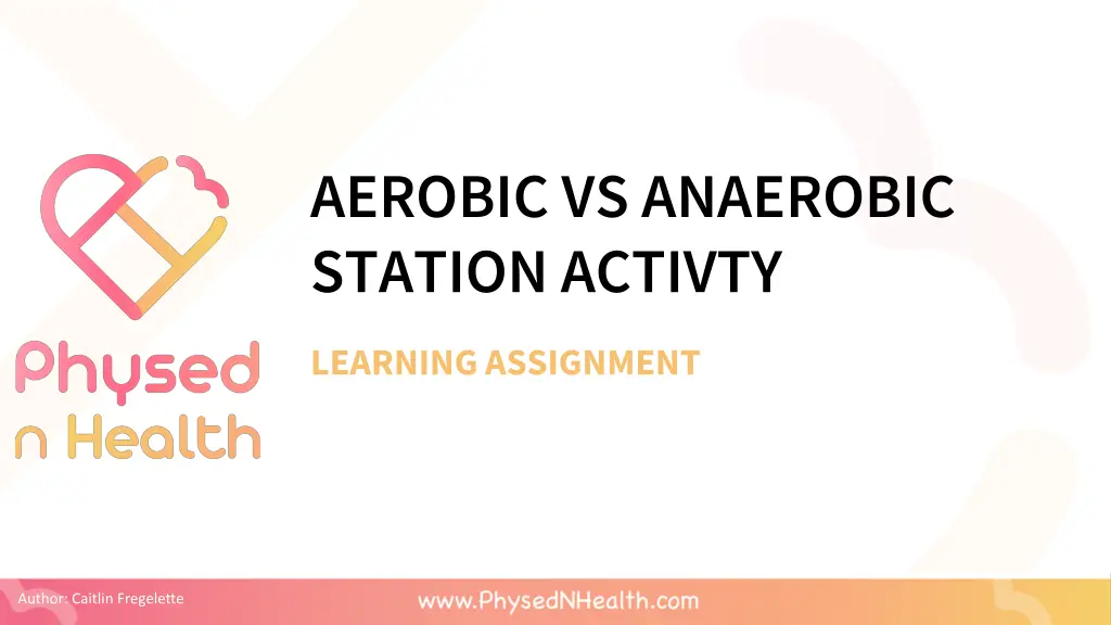 aerobic vs anaerobic station activty