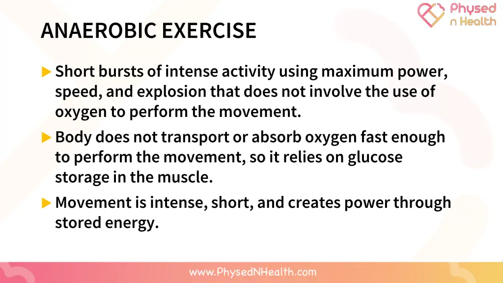 anaerobic exercise