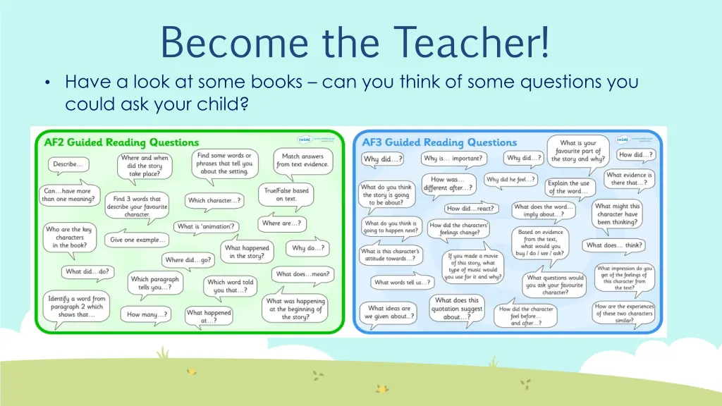 become the teacher have a look at some books