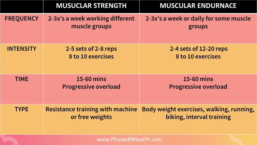 musuclar strength