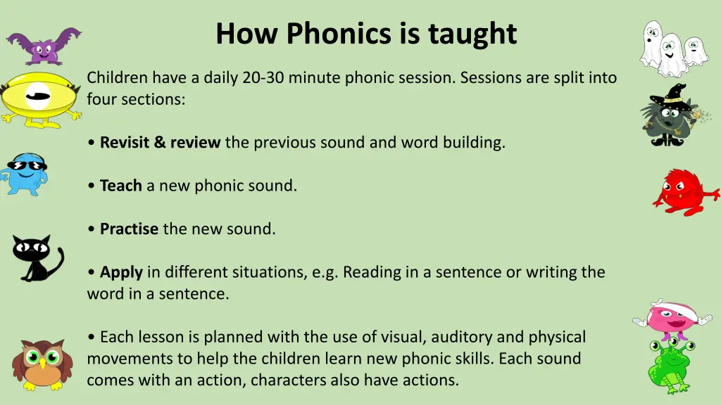 how phonics is taught