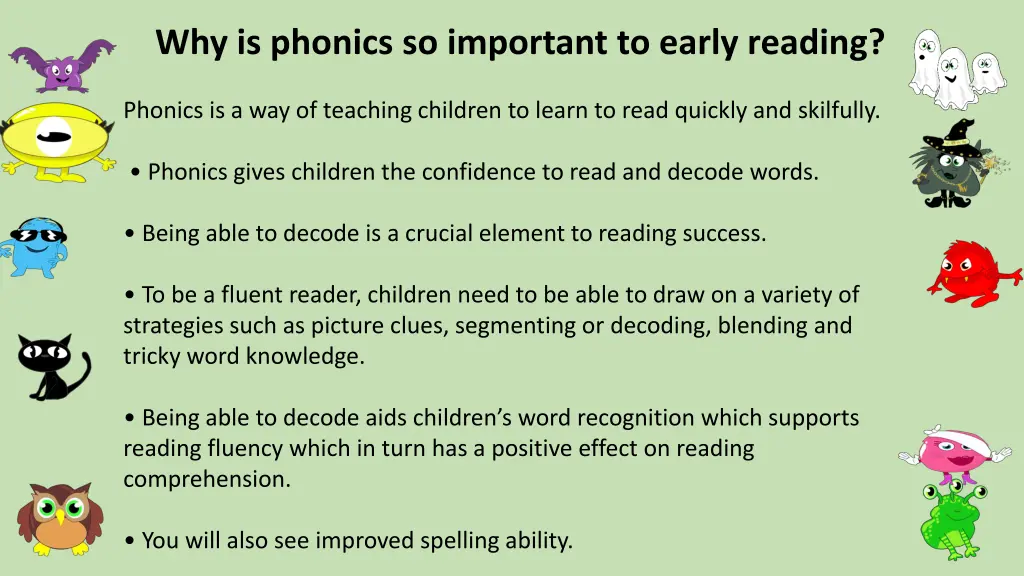 why is phonics so important to early reading