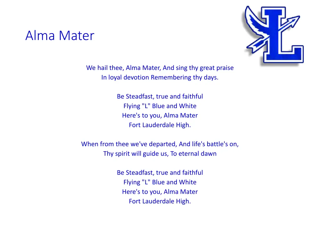 alma mater