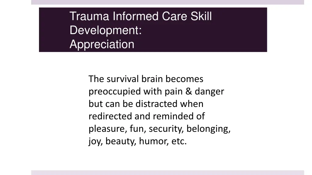 trauma informed care skill development 3