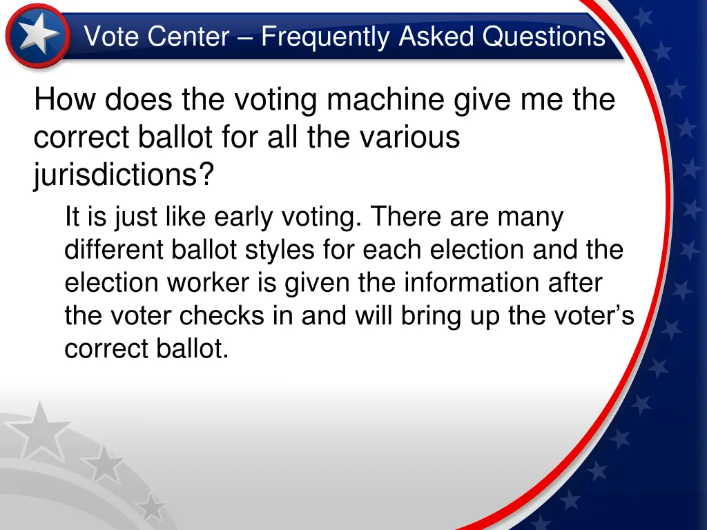 vote center frequently asked questions 1