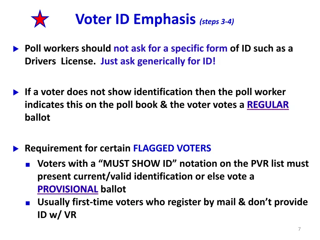 voter id emphasis steps 3 4 1