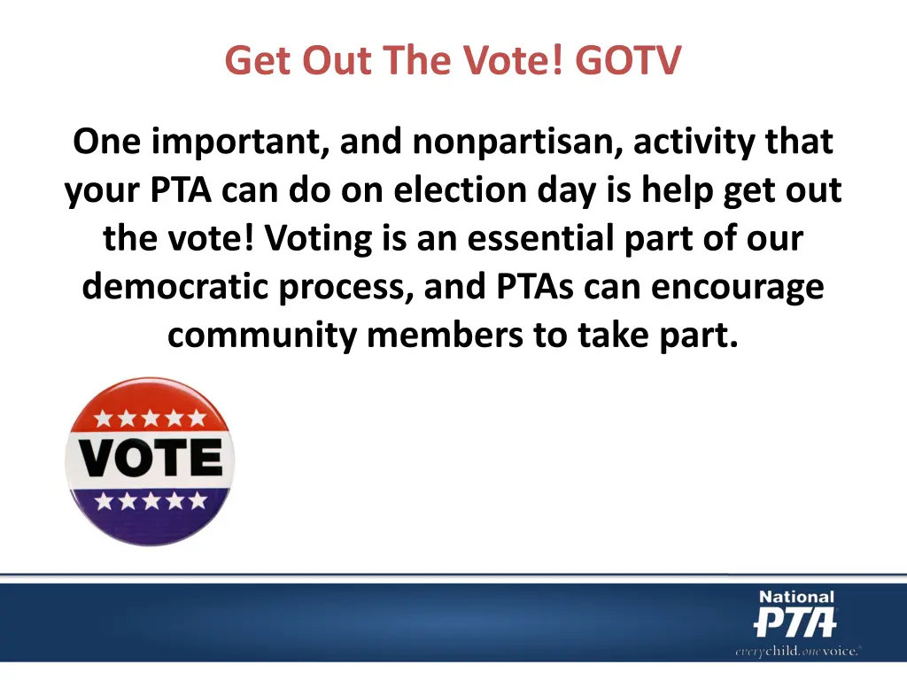 get out the vote gotv