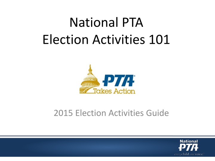 national pta election activities 101