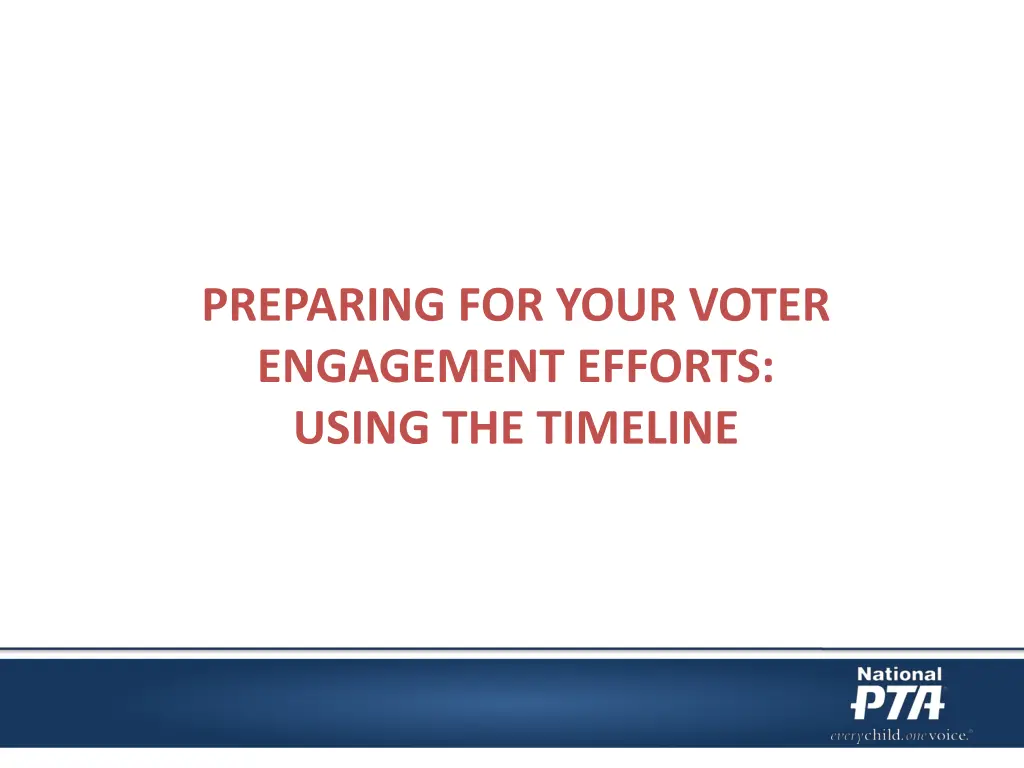 preparing for your voter engagement efforts using