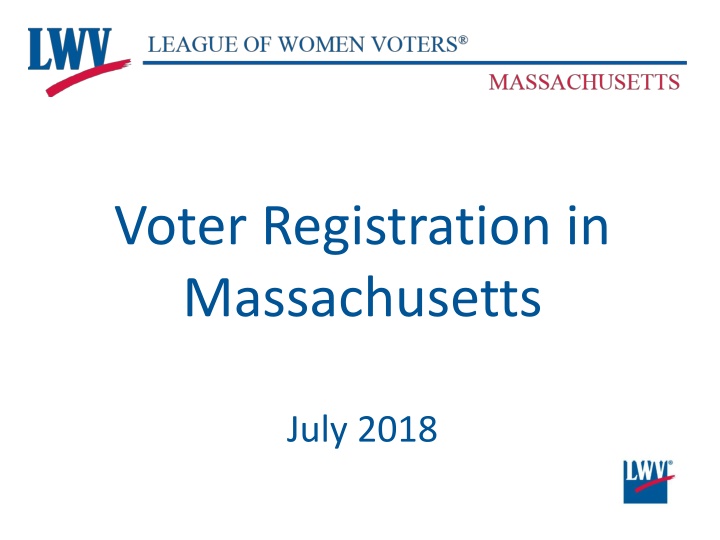 voter registration in massachusetts