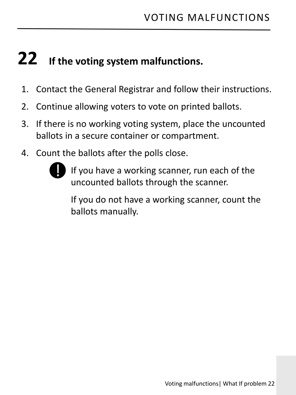 voting malfunctions 2