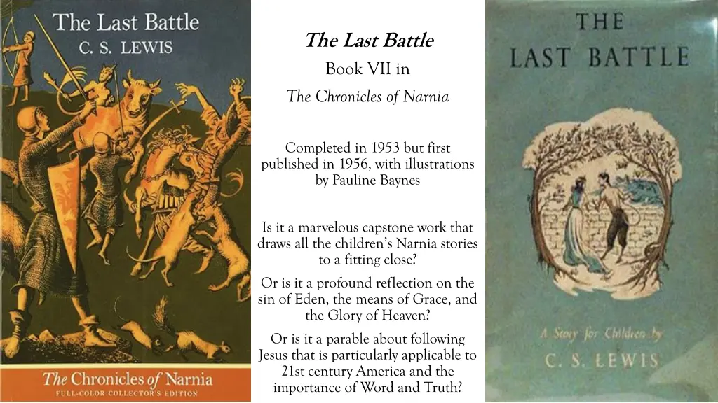 the last battle book vii in the chronicles