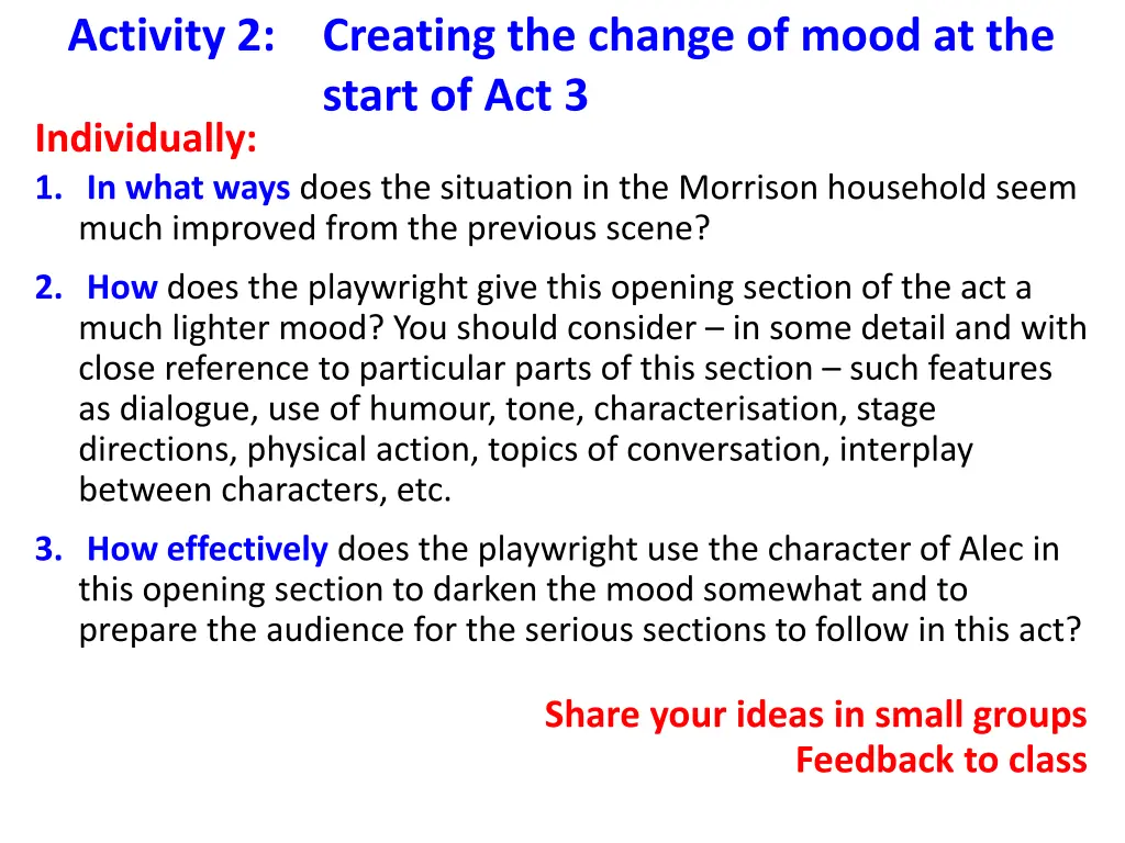 activity 2 creating the change of mood 1