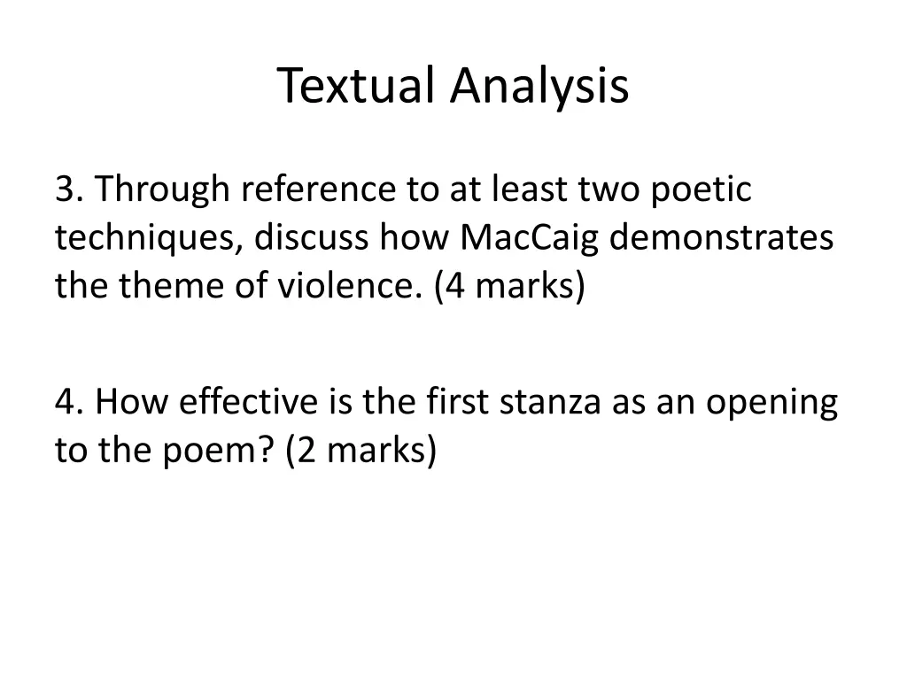 textual analysis 1