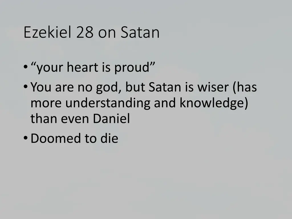 ezekiel 28 on satan