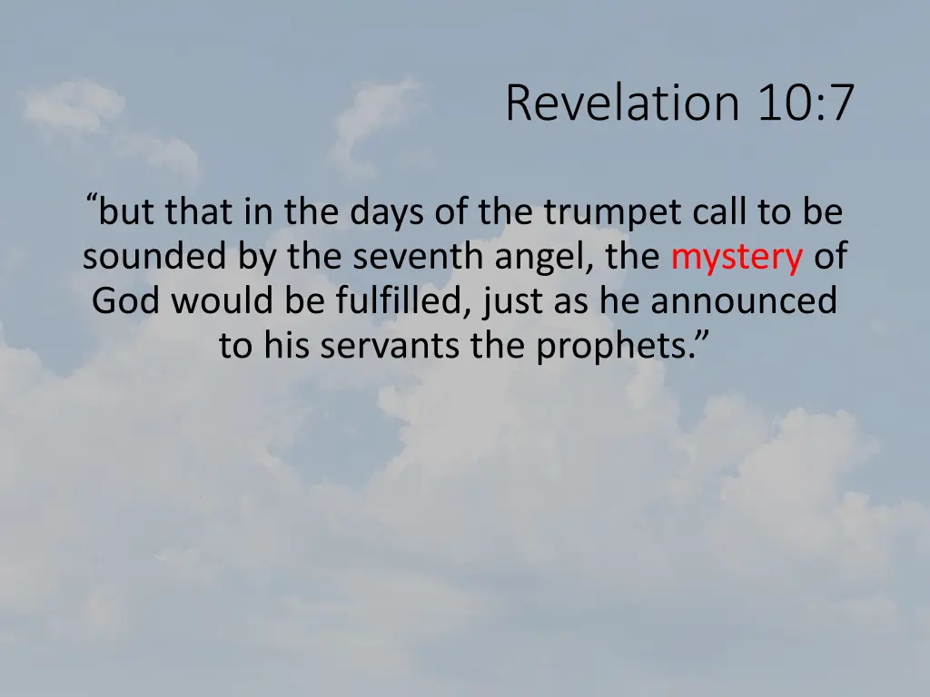 revelation 10 7