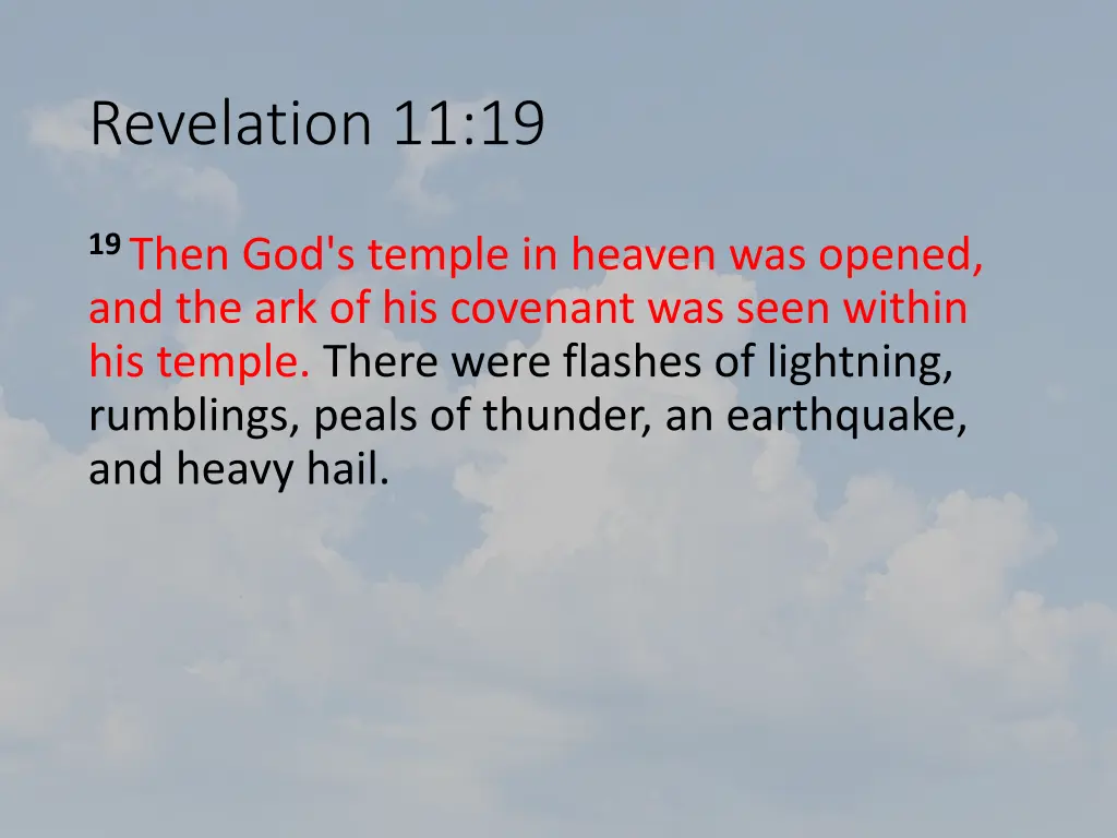 revelation 11 19 1