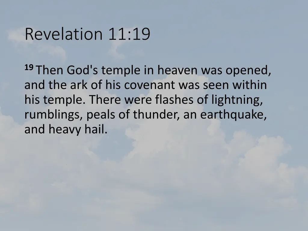 revelation 11 19