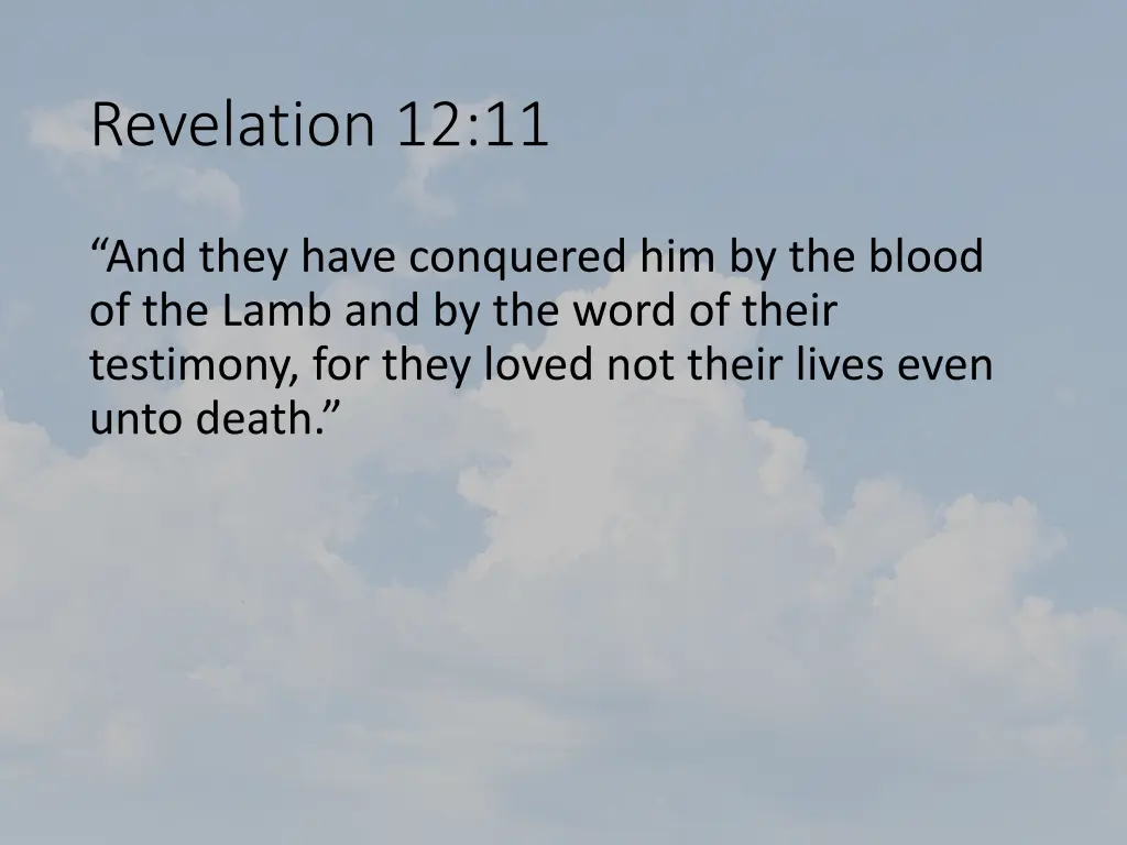 revelation 12 11