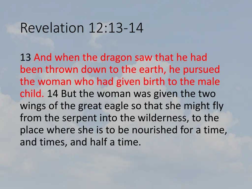 revelation 12 13 14 1