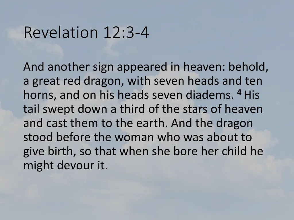 revelation 12 3 4