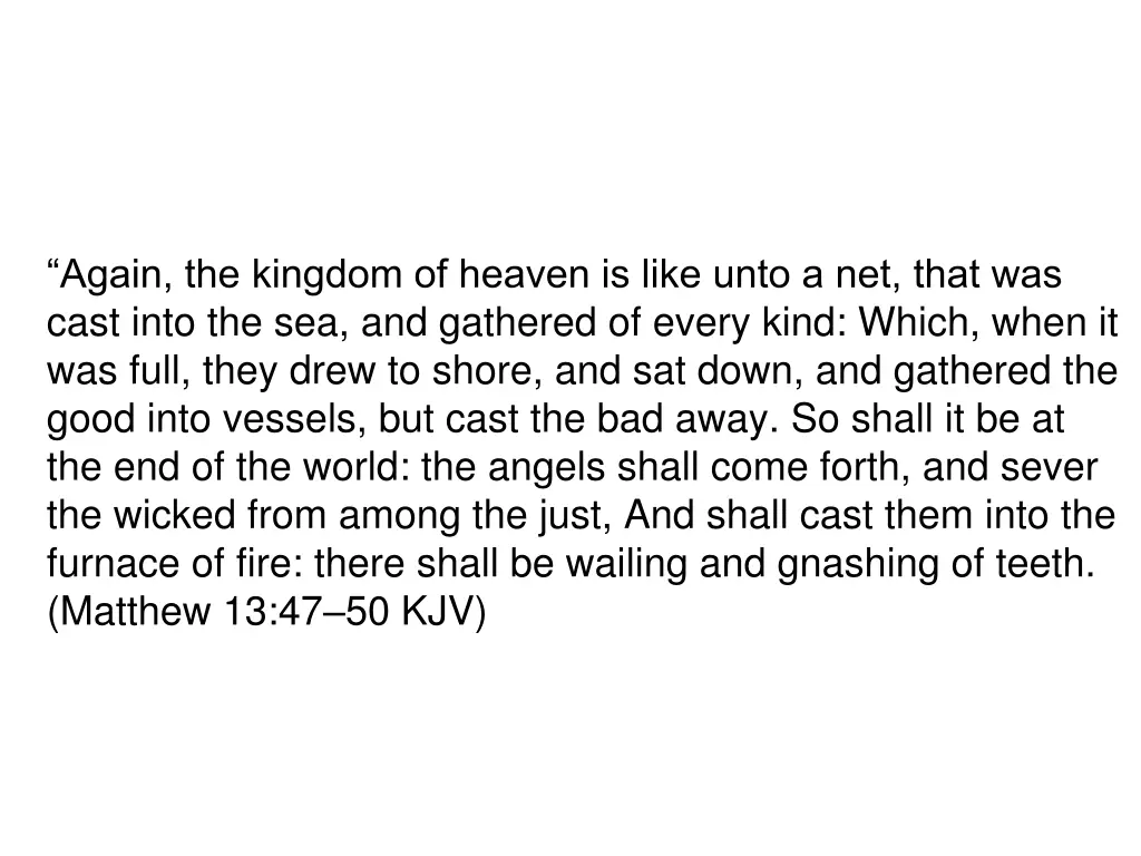 again the kingdom of heaven is like unto