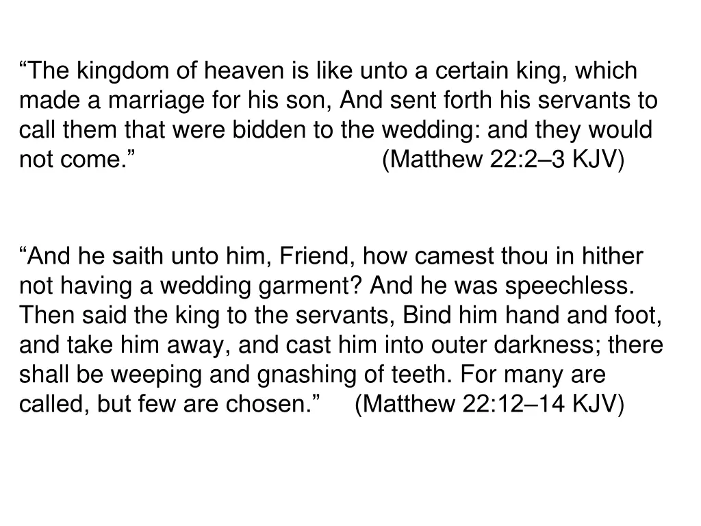 the kingdom of heaven is like unto a certain king