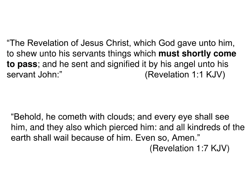 the revelation of jesus christ which god gave