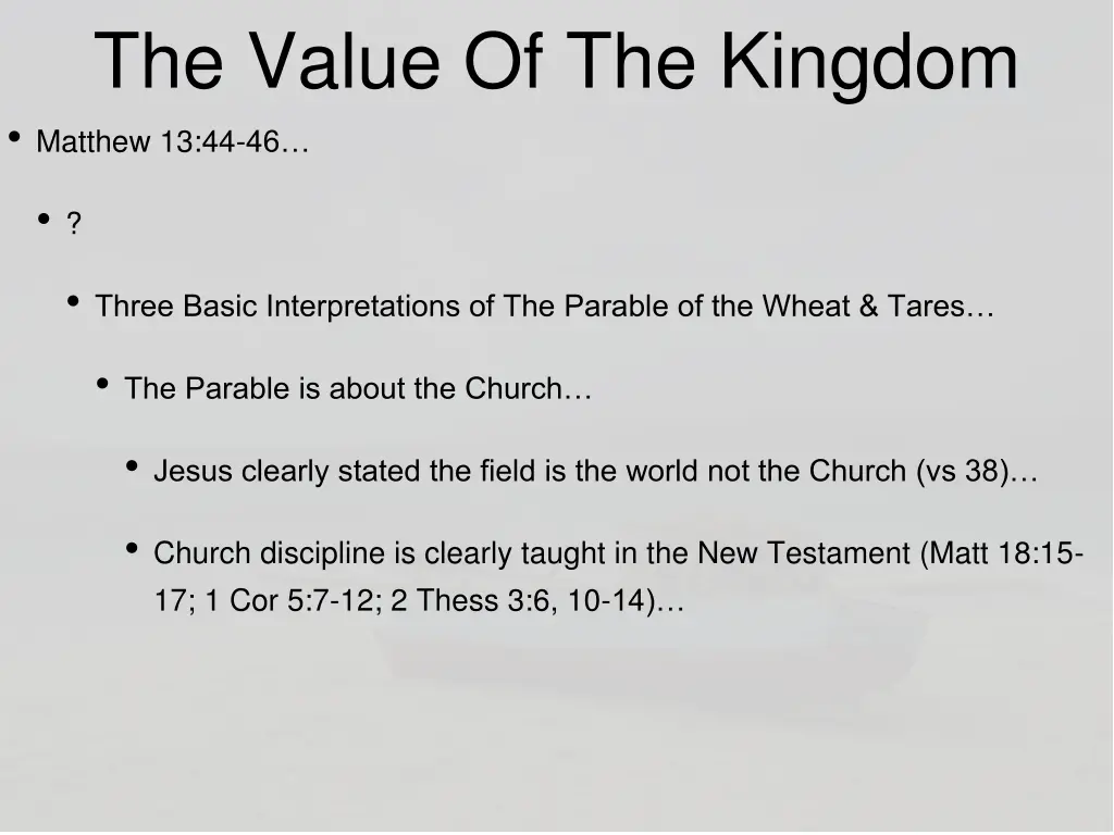 the value of the kingdom matthew 13 44 46 5