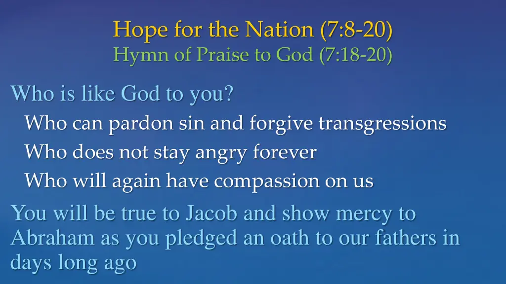 hope for the nation 7 8 20 hymn of praise