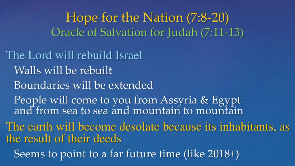 hope for the nation 7 8 20 oracle of salvation