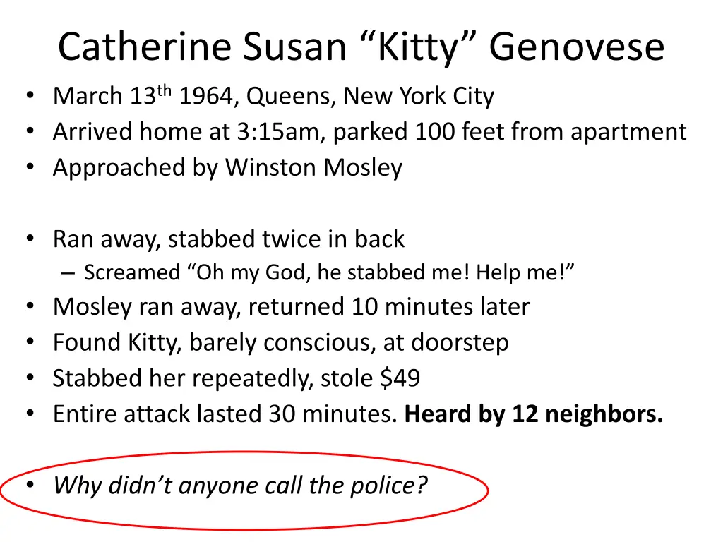 catherine susan kitty genovese march 13 th 1964 1