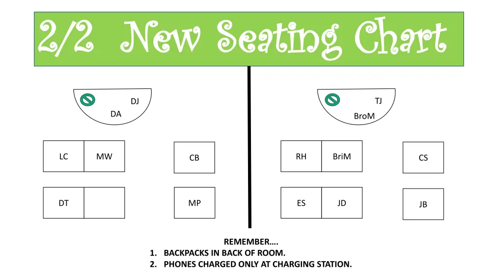 2 2 new seating chart 2 2 new seating chart