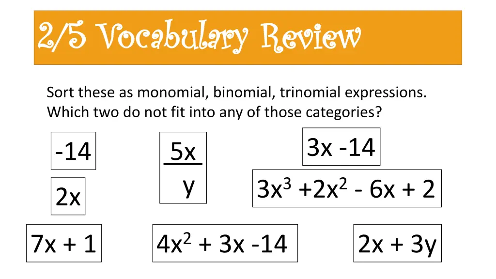 2 5 vocabulary review 2 5 vocabulary review