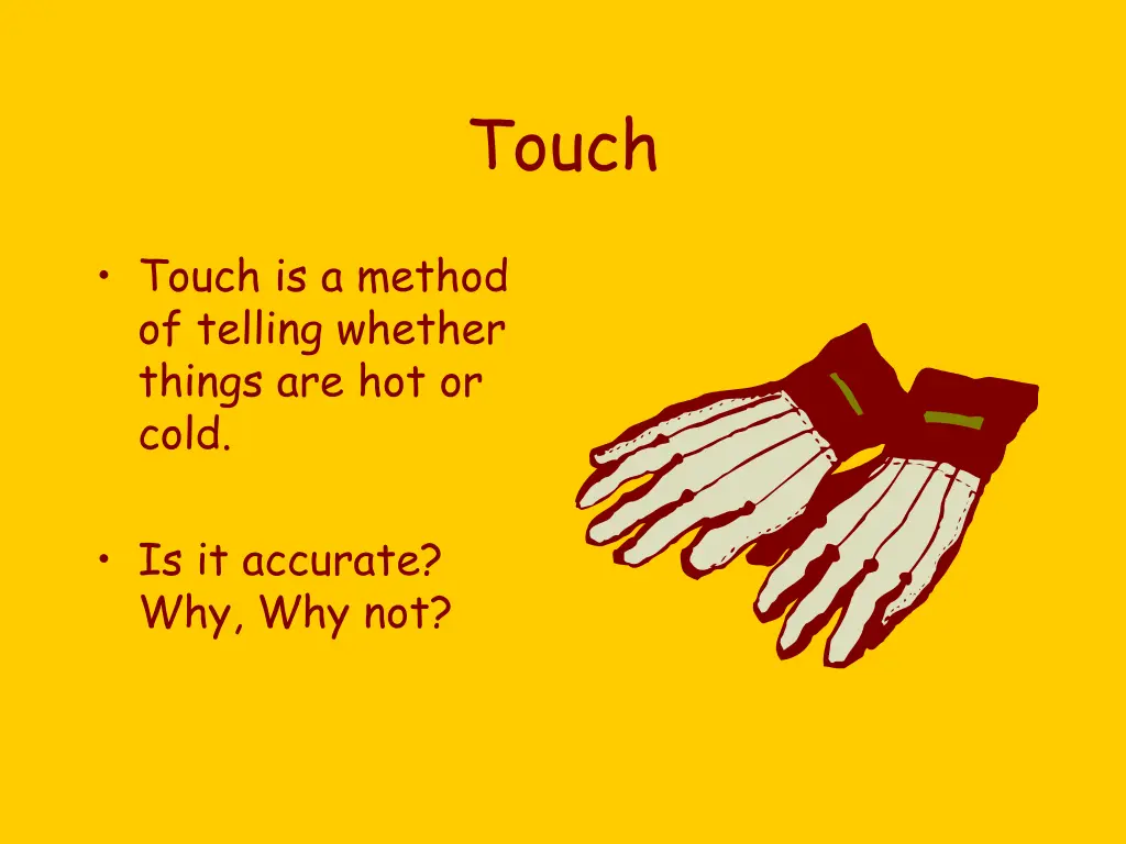 touch