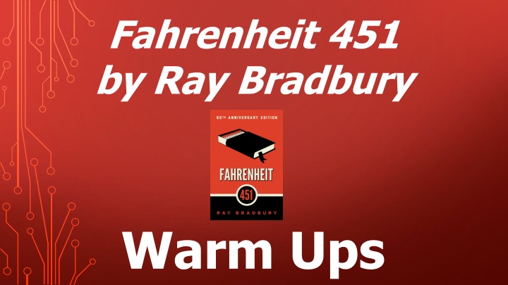 fahrenheit 451 by ray bradbury