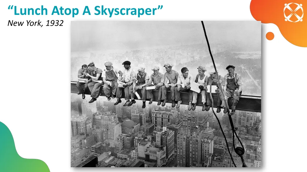 lunch atop a skyscraper new york 1932