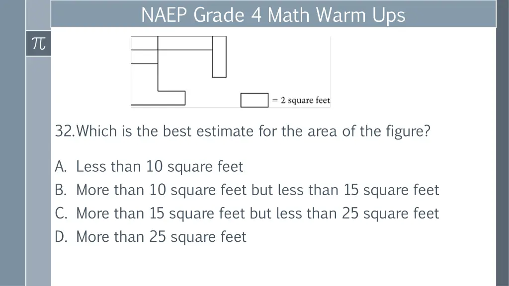 naep grade 4 math warm ups 15