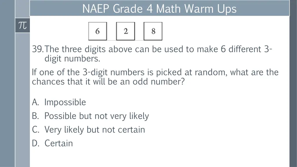 naep grade 4 math warm ups 20