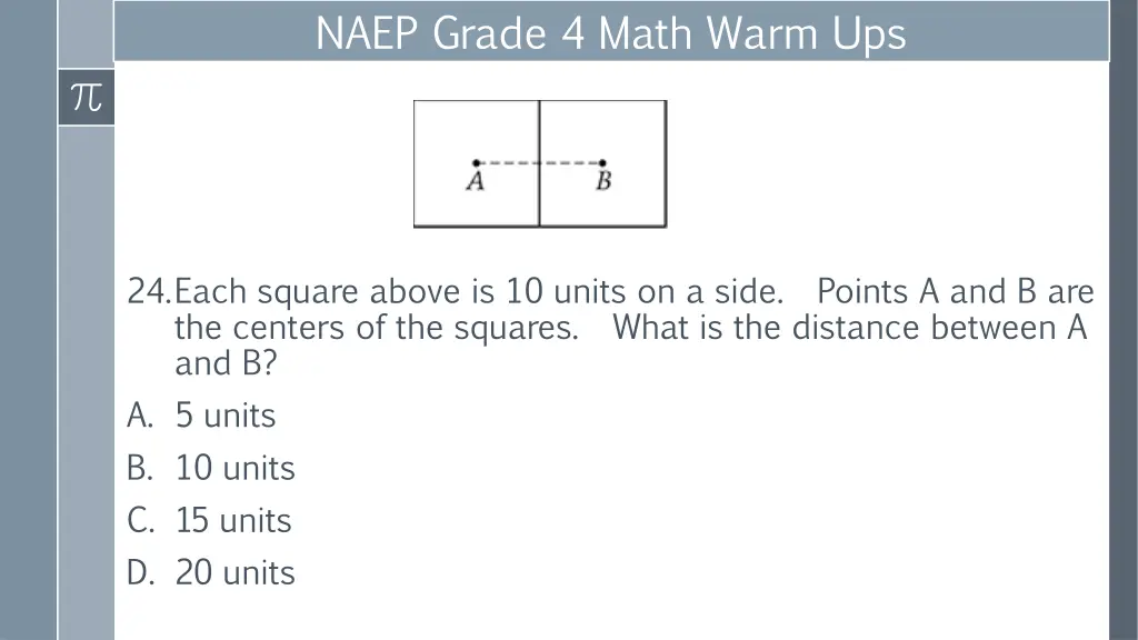 naep grade 4 math warm ups 9