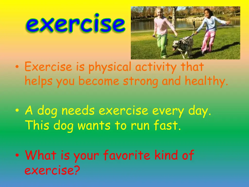 exercise