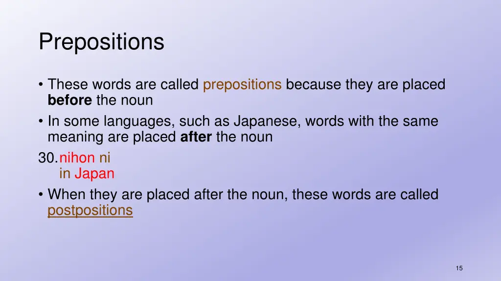 prepositions 3