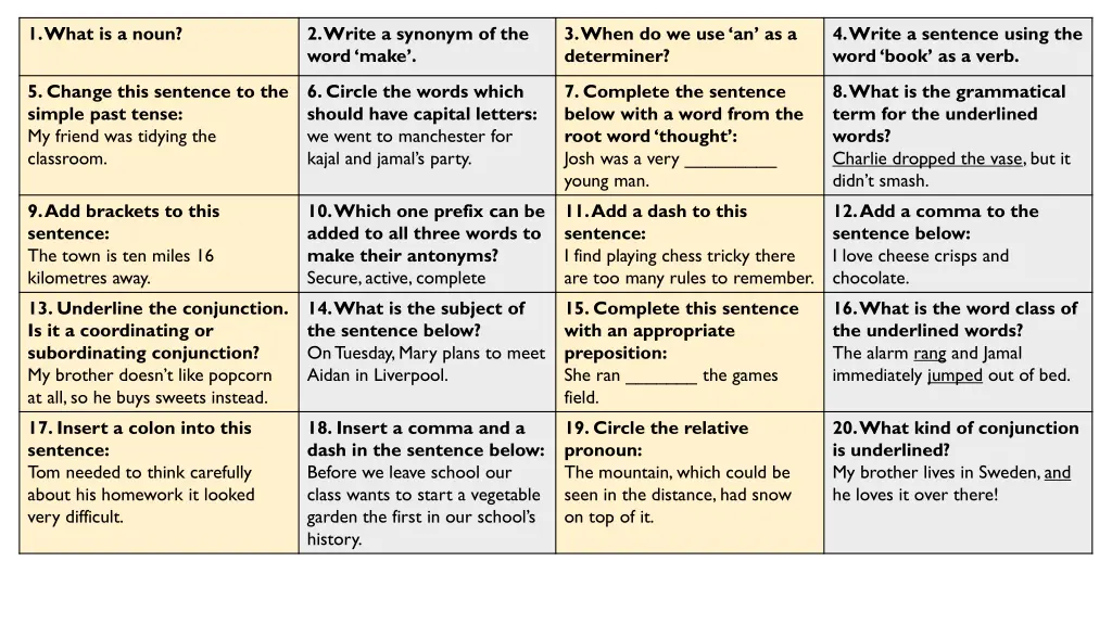 1 what is a noun