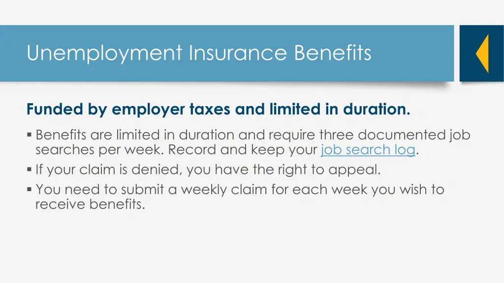 unemployment insurance benefits 1