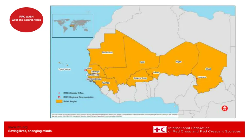 ifrc wash west and central africa