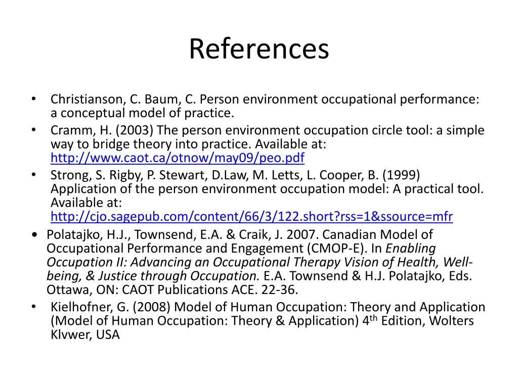 references