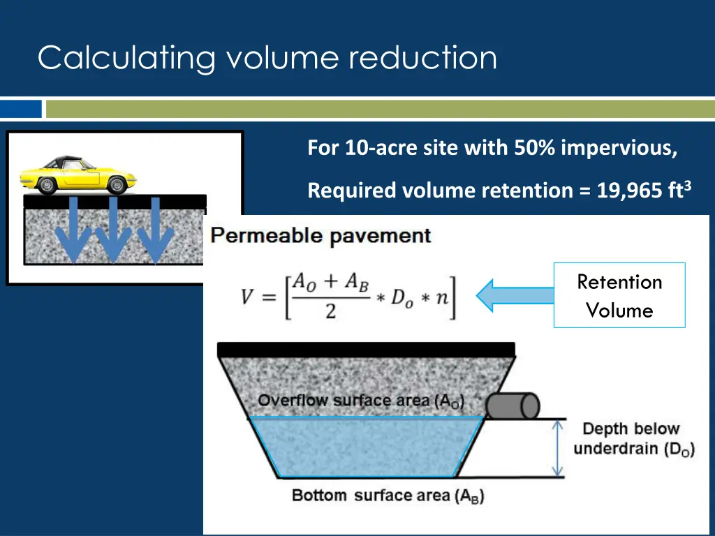 calculating volume reduction 1