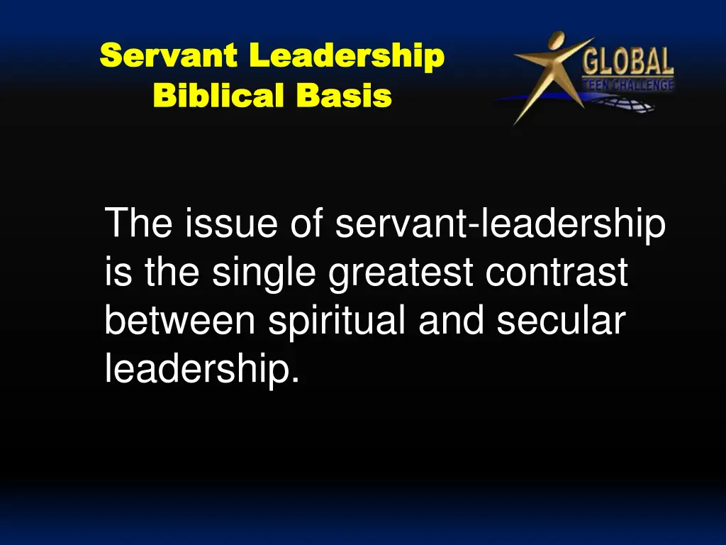 servant leadership servant leadership biblical