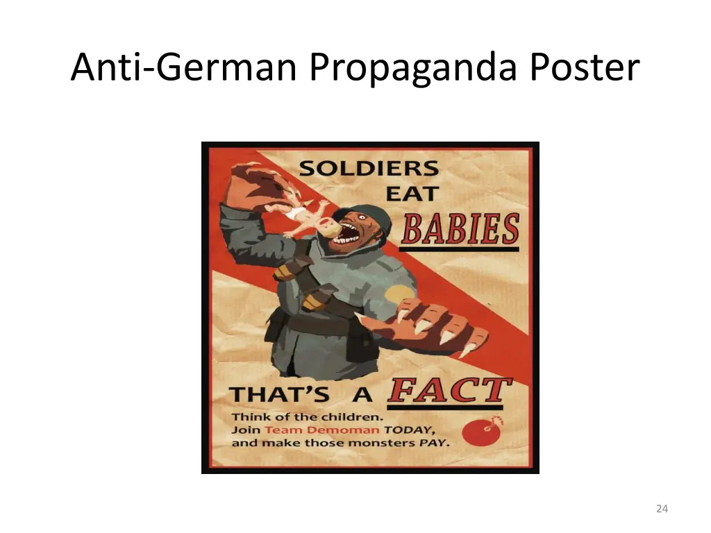 anti german propaganda poster