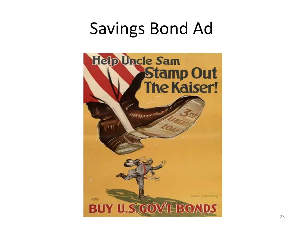 savings bond ad